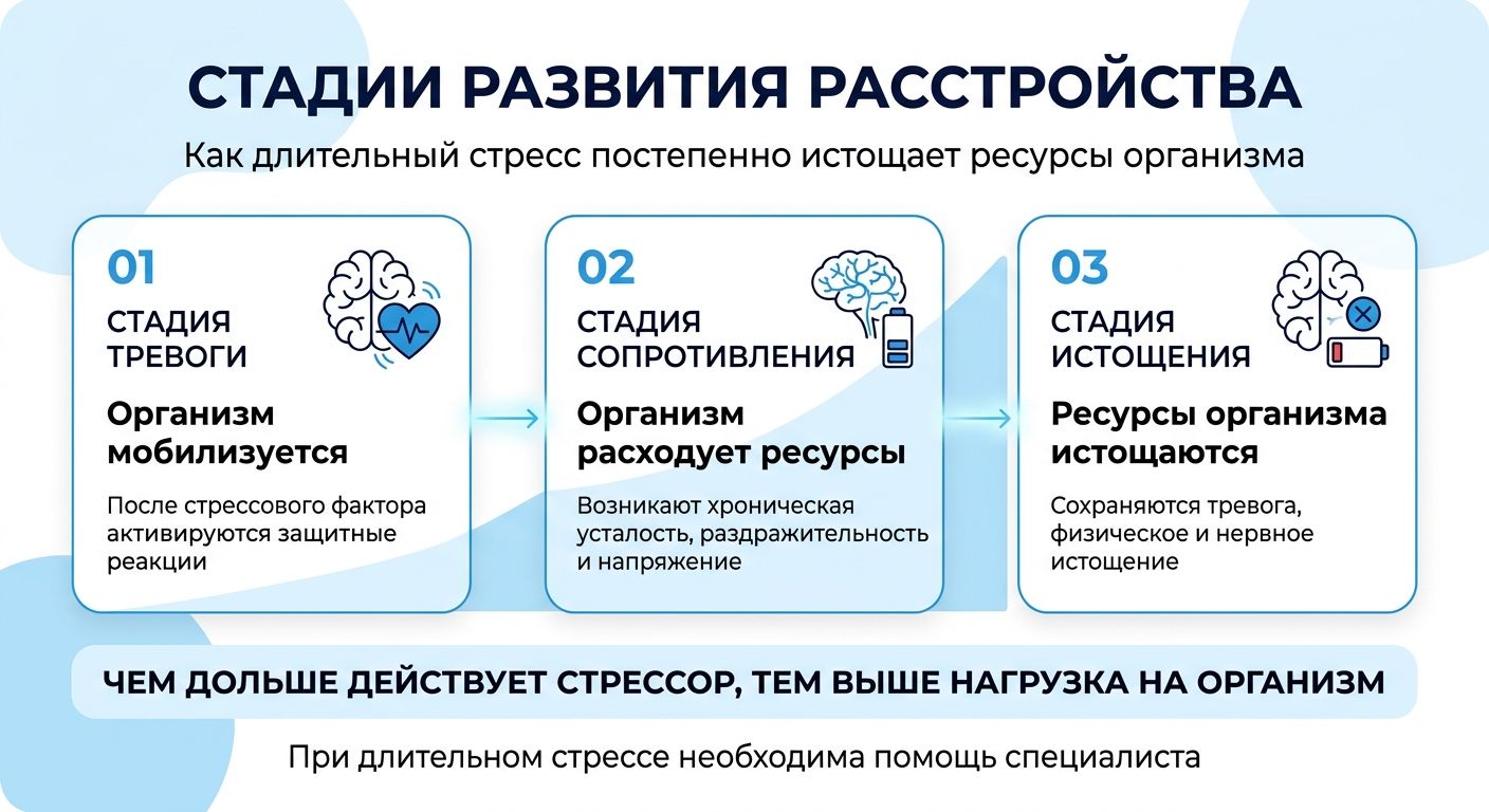 Лечение стресса в Невинномысске инфографика